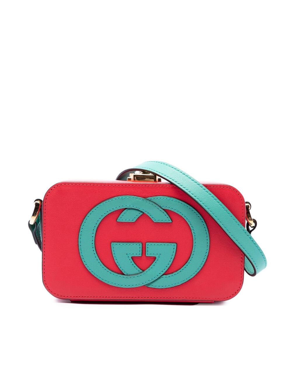 Gucci Calfskin Interlocking G Crossbody #342775G92B